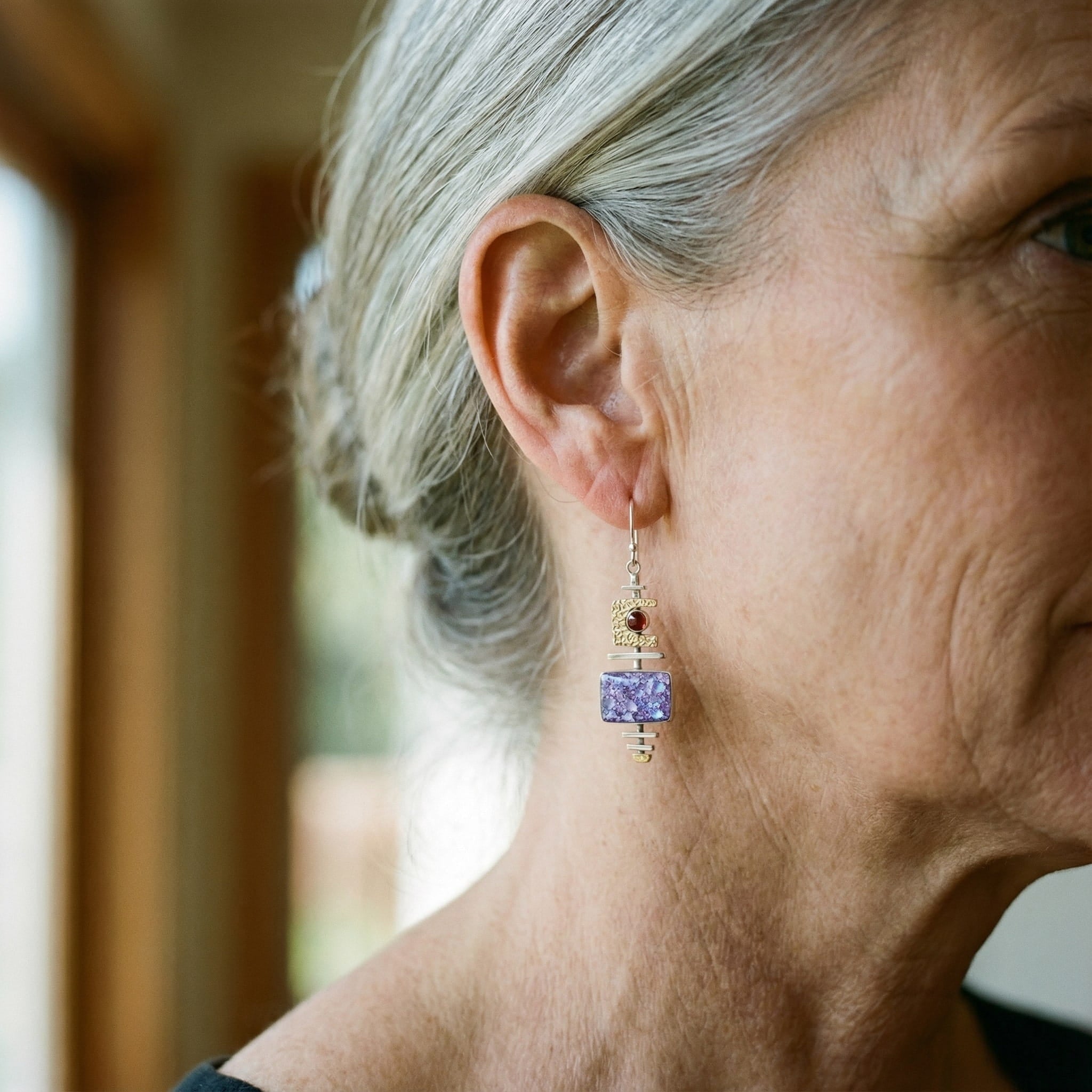 Vintage Staré Náušnice