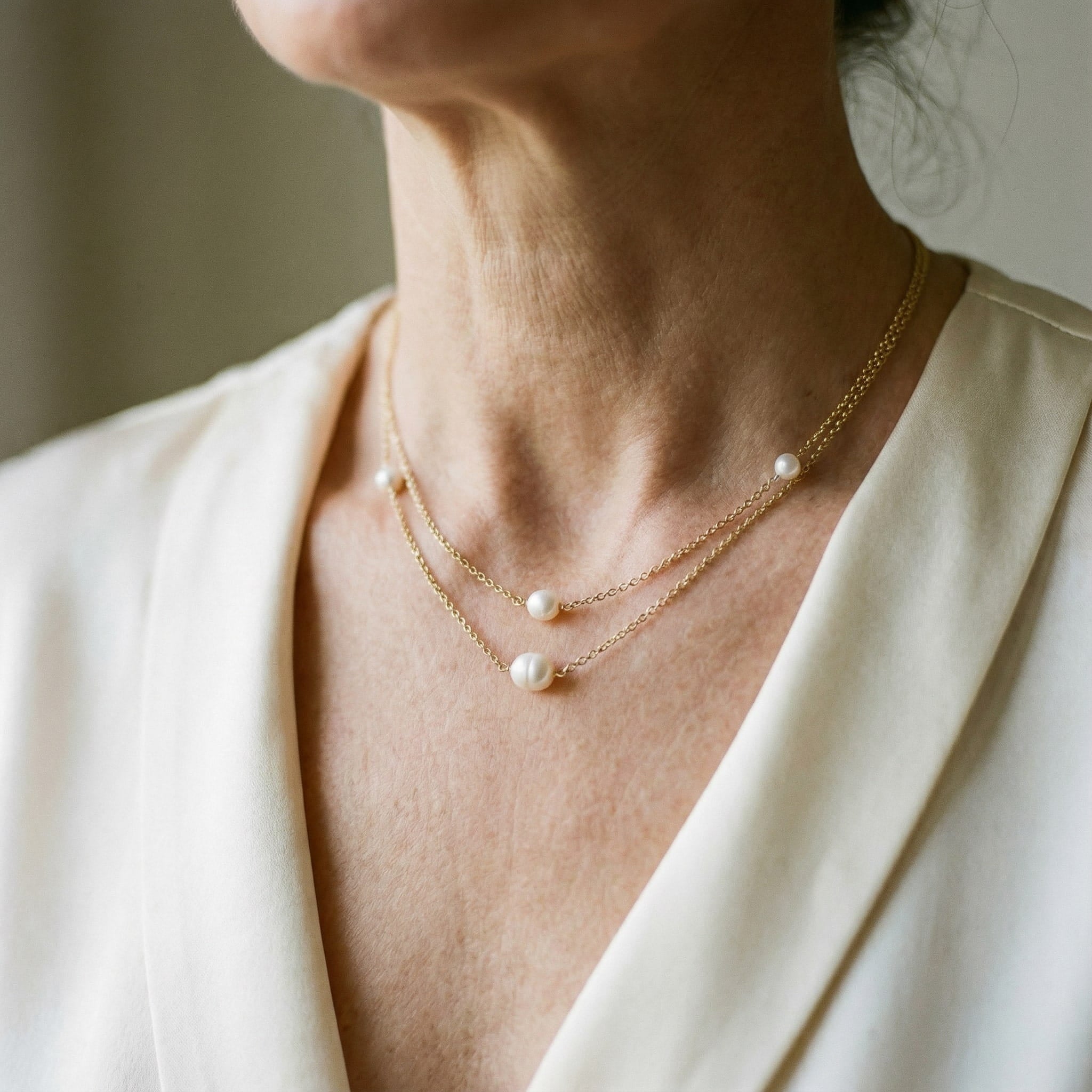 Náhrdelník z říčních perel