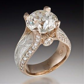 Vintage prsten se zirkonem