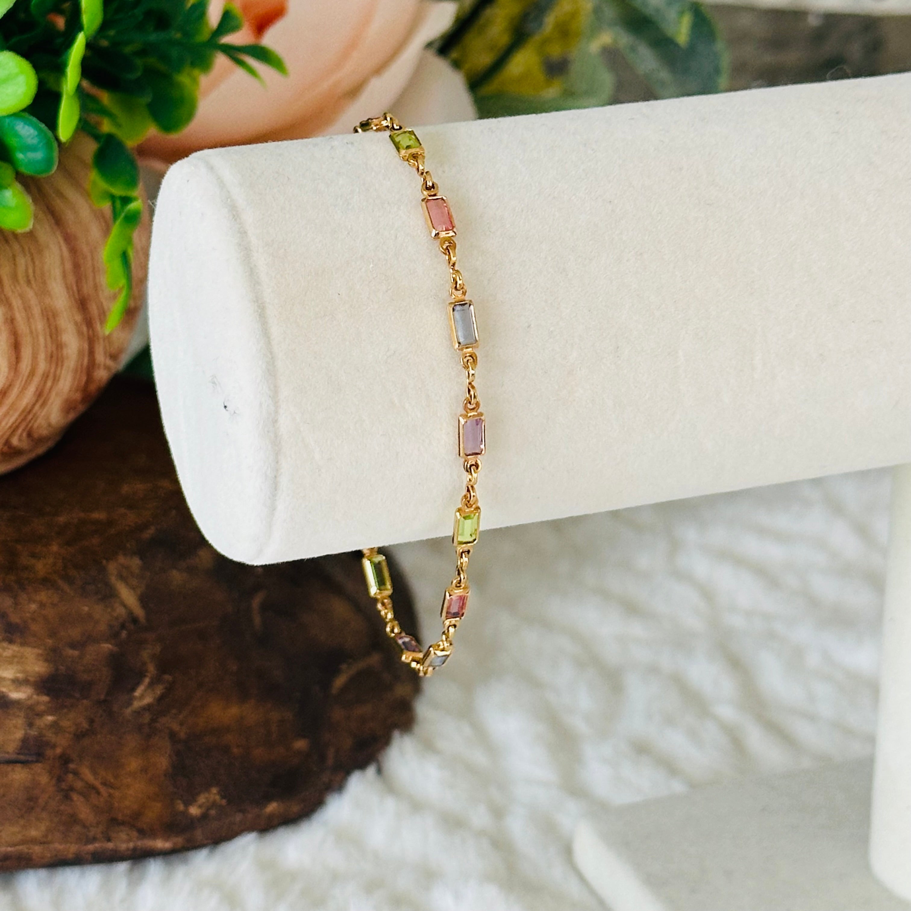 Náramek Isabella s Vícebarevnými Kamínky